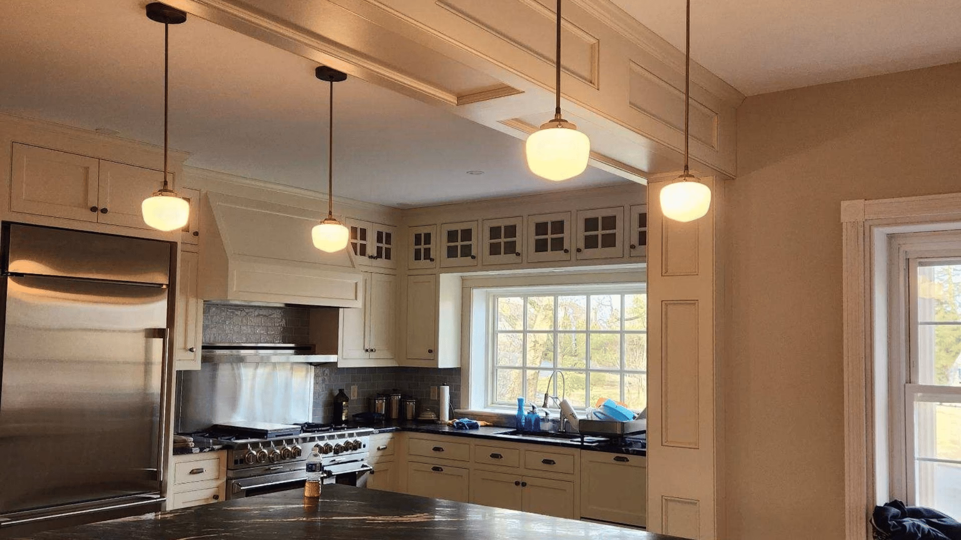 Bright, finished kitchen in a Central PA home
