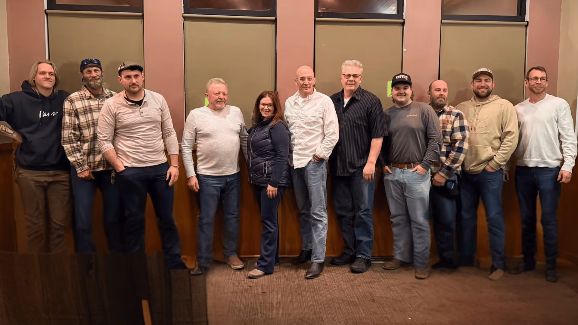 The Yorktowne Services team standing together